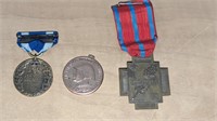 3 WW! Military Medals