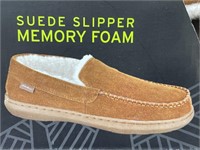 Tan Eddie Bauer Suede Slippers - Size Men’s XXL