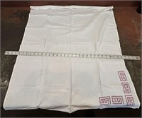 Another Vtg. Hand Embroidered Small Tablecloth