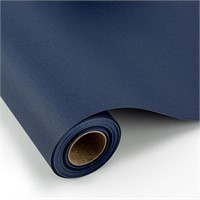 $22  30x32.8 Ft Kraft Paper Roll  Navy Blue