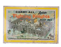 Vintage Carry-All Action Fighting Knights Play Set
