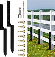 $100 2Pcs Steel Fence Post Repair Stakes