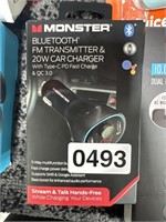 MONSTER FM  TRANSMITTER RETAIL $29