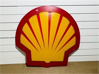Molded Plastic Shell Oil/Gas Sign