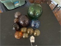 Vintage Glass Balls