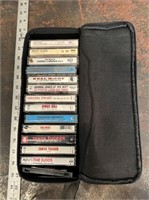 Carrying Case w/ Cassette Tapes