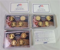 2007, 2008 & 2009 Presidential $1 Proof Set