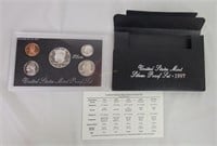 1997 Silver Proof Set U S Mint