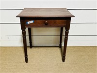 Early Single Drawer Worktable