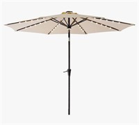 11 ft Solar Powered galaxy parasol umbrella