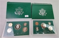 1997 & 1998 Proof Sets U S Mint