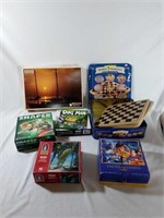 Great puzzle and game lot for the whole family!