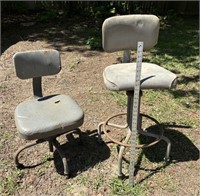 2 Old Stools/Chairs