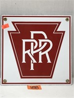 Vintage Style Metal Pennsylvania Rail Road Plaque