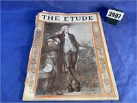 Periodical, The Etude, April 1916, Cover is Loose