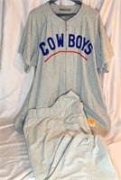 1950's Twin Falls Cowboys Baseball Uniform