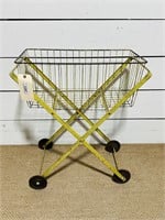 Painted Wire Basket & Cart