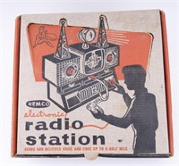 1950s Remco Radio Station