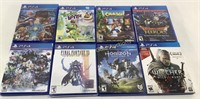 (8) PS4 Games, Final Fantasy XII, The Witcher