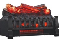 20-Inch Electric Log Fireplace Insert with