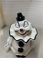 1960s Metlox - Black/white Happy Clown
