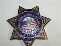 Vintage Security Officer Badge