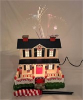 Light Up 4Th Of July Plastic House Works