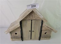 Decorative Bird House Storage Shelf