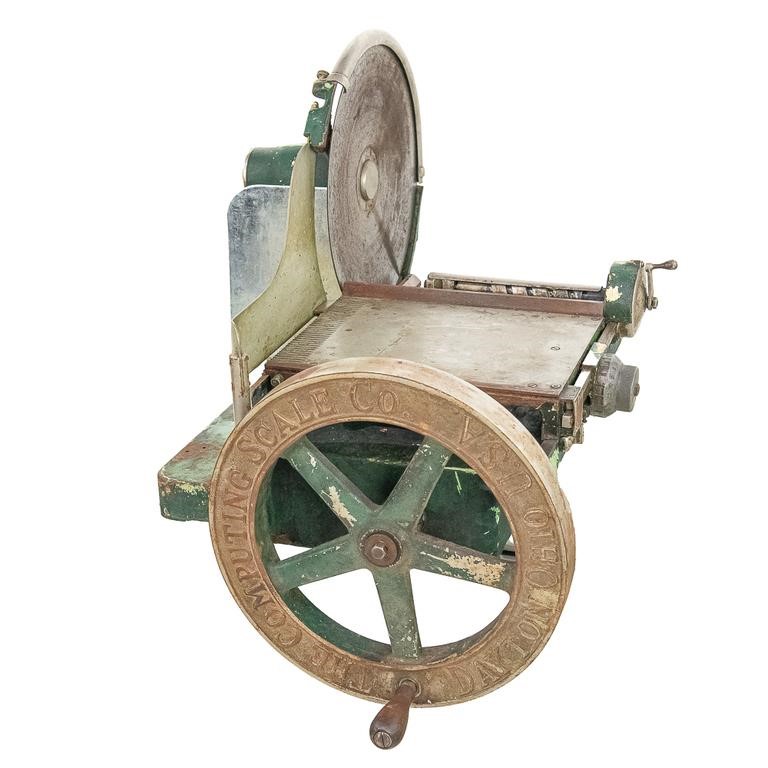 Dayton Computing Scale Co. Manual Meat Slicer #15