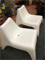 Designer Polish Poolside Chairs (2)