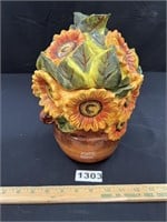 Sunflowers Cookie Jar