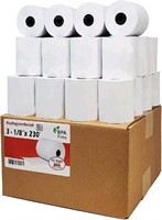 32 Rolls) 3 1/8 X 230 Thermal Paper Receipt Rolls