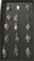Gemstone Pendant Collection (15)