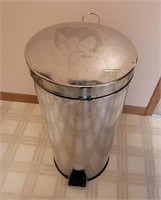 Stainless Steel Step Garbage Can