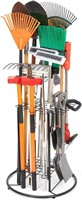 $40  Black Steel Tool Storage Rack  Holds 40 Tools