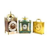 John Tompion Cantor & Republic China Mantle Clocks