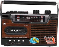 Portable Cassette Player Recorder, AM/FM Radio Ste