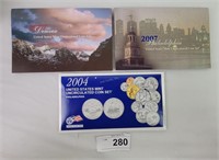 04 Philly & 07' Denver & Philly Uncirculated Sets