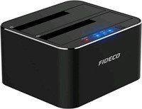 FIDECO USB 3.0 to Dual Bay SATA Hard Drive Docking