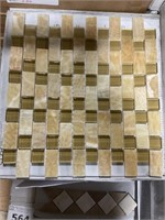 12" x 12" Stair Step #5 Mosaic Tile x 55 SF