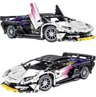 NEWRICE Super Sports Car Building Block Toy