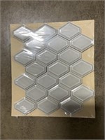 12" x 12" Structure Pewter Mosaic tile x 60 pcs.