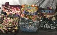 15 Fabric Purses - All different colors & Designs