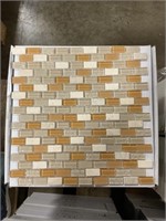 12" x 12" Glass Blend Mosaic Tile x 80 SF