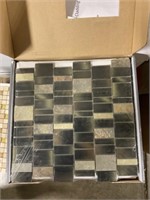 12" x 12" Blended Monarch Mosaic Tile x 54 Pcs