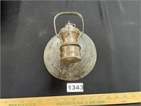 Coal Miner's Lamp w/ Large Reflector