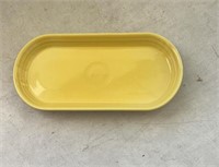 Fiestaware Yellow Bread Tray 12 Inch