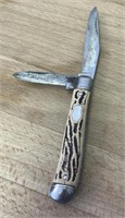 Colonial Bone Handle 2 Blade Pocketknife