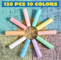 JOYIN 117Pack Sidewalk Chalk for Kids Giant Box