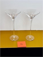 W. Yeoward Tall Martini Glasses